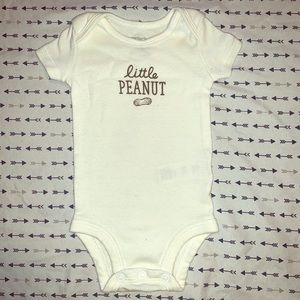 Carter’s Newborn White Onesie